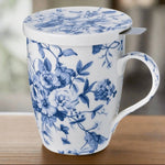 Always in Bloom Tea Mug/Lid - Lizzy G's Fine Gifts