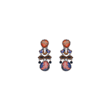 Amber Bloom Earrings - Rina - Lizzy G's Fine Gifts