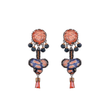 Amber Bloom Earrings - Veda - Lizzy G's Fine Gifts