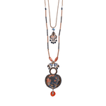 Amber Bloom Necklace - Zucca - Lizzy G's Fine Gifts