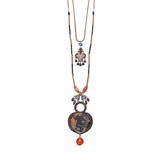 Amber Bloom Necklace - Zucca - Lizzy G's Fine Gifts