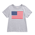 American Flag Relaxed Tee Shirt - Lizzy G's Fine Gifts
