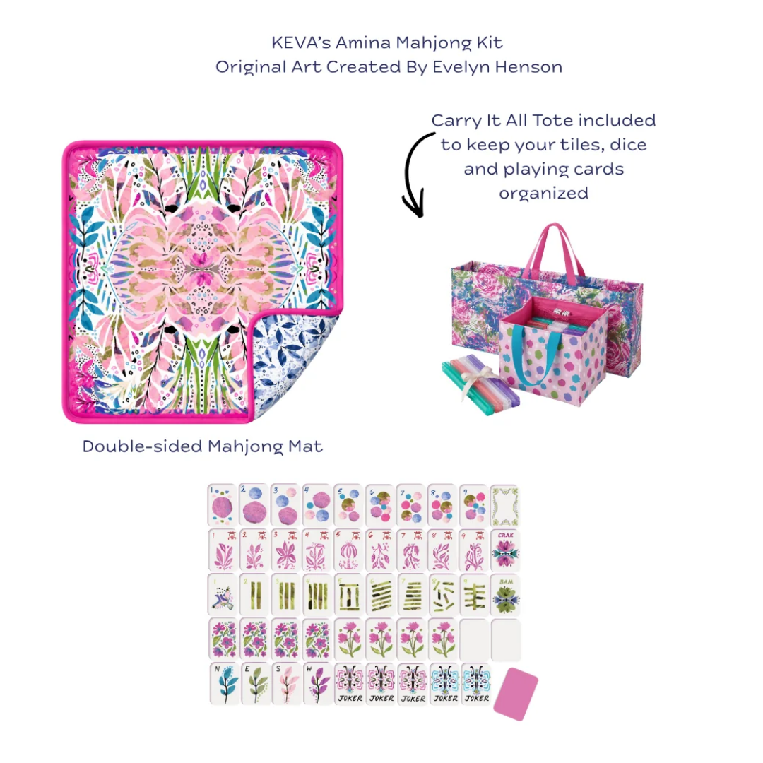 Amina Complete Mahjong Kit - Lizzy G's Fine Gifts