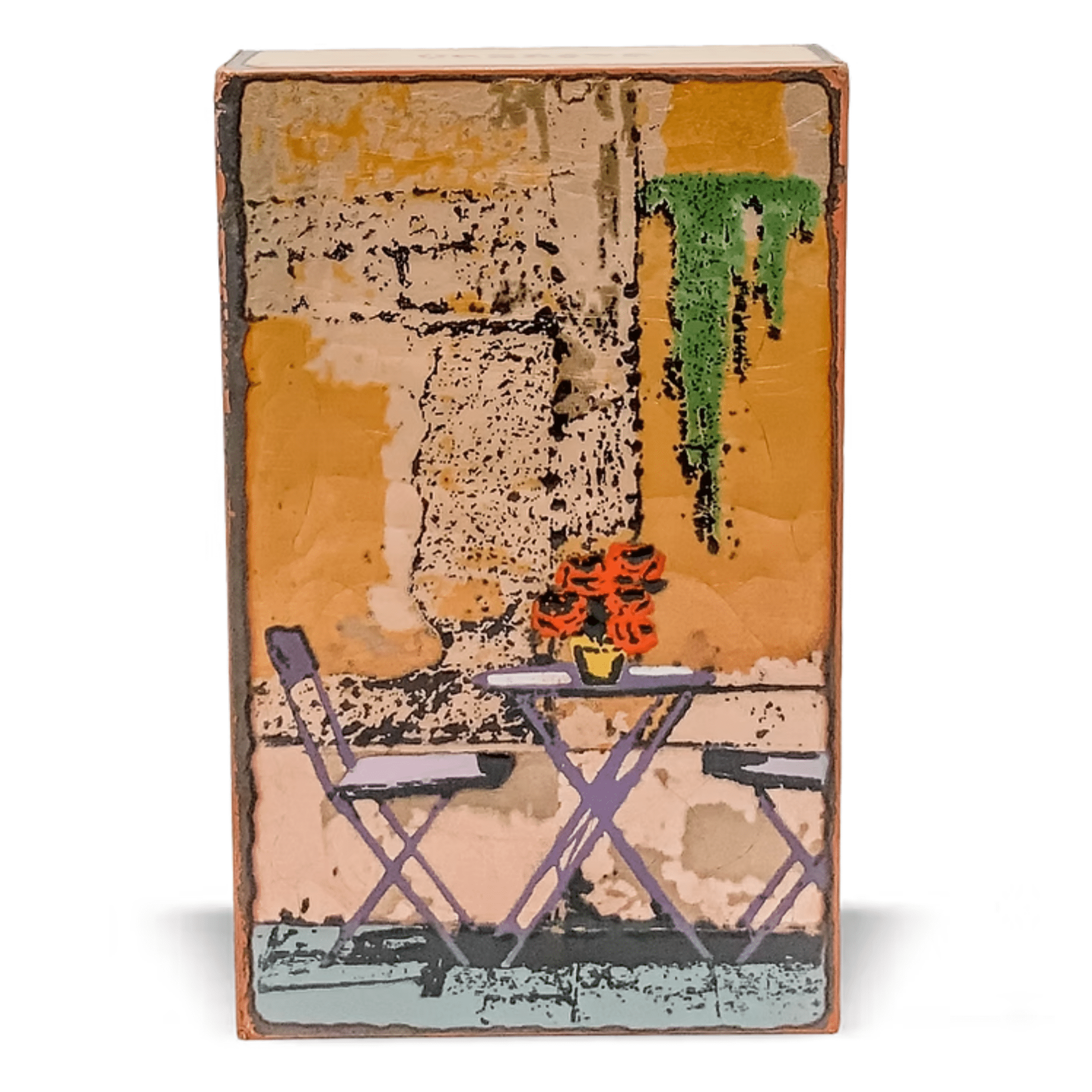 Andiamo - 262 - Copper Art Block - Lizzy G's Fine Gifts