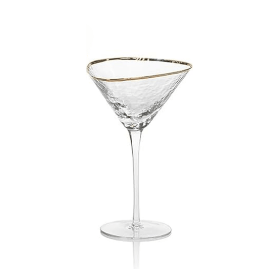 Aperitivo Triangular Martini Glass - Lizzy G's Fine Gifts