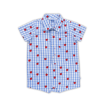 Apple Orchard Button Up Romper - Lizzy G's Fine Gifts