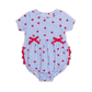 Apple Orchard Short Sleeve Bubble Romper - Lizzy G's Fine Gifts