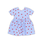 Apple Orchard Short Sleeve Twirl Dress - Lizzy G's Fine Gifts