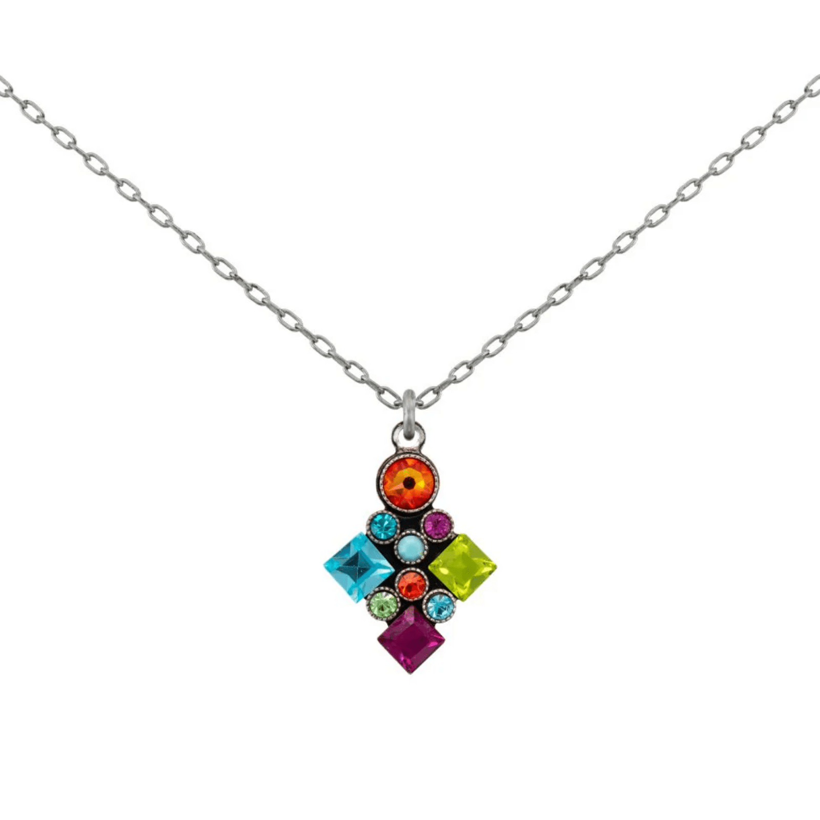 Architectural Simple Pendant Necklace - Lizzy G's Fine Gifts