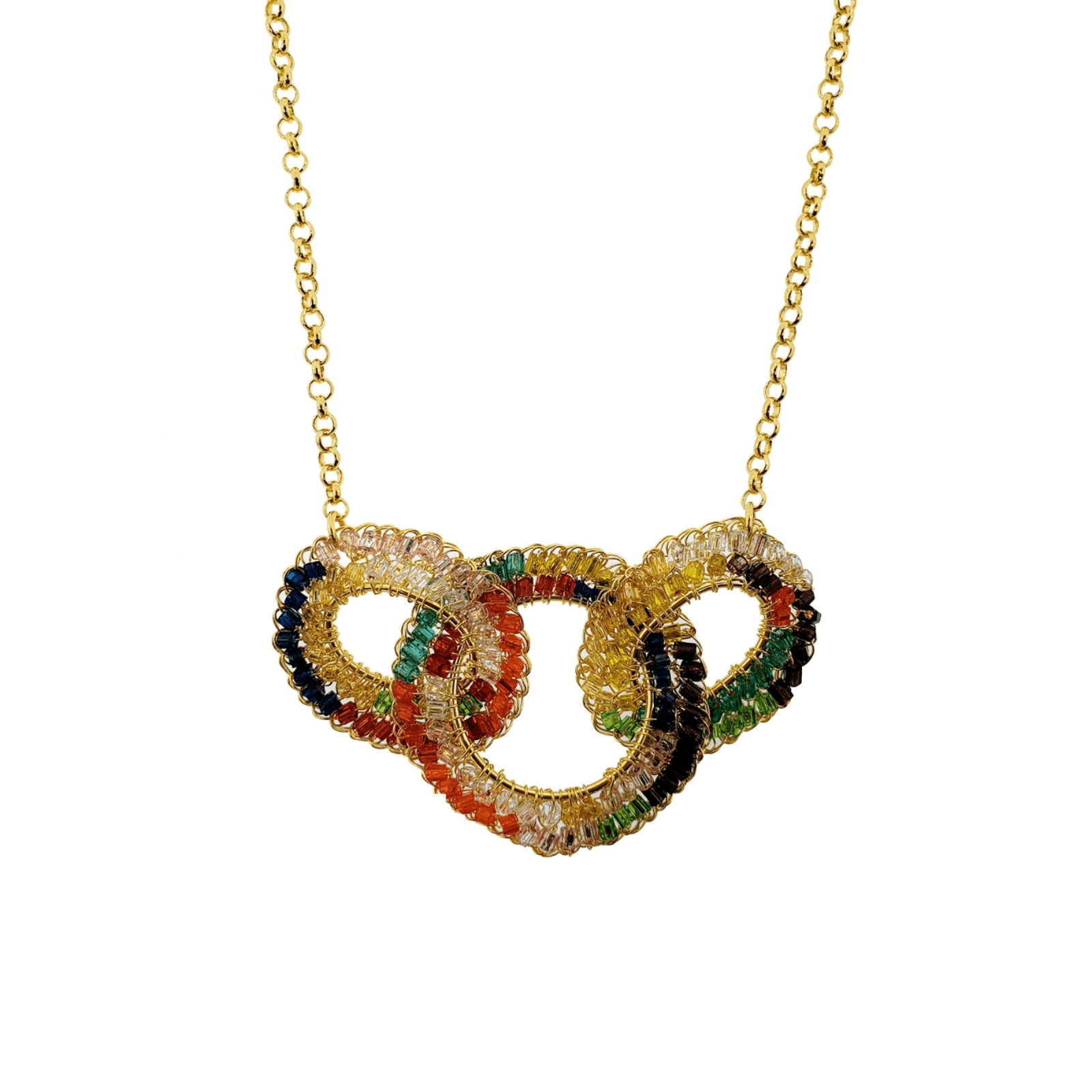 Artemis Crochet Necklace - Lizzy G's Fine Gifts