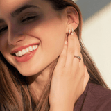 Ashley Pearl Huggie Hoops - Lizzy G's Fine Gifts