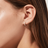 Ashley Pearl Huggie Hoops - Lizzy G's Fine Gifts