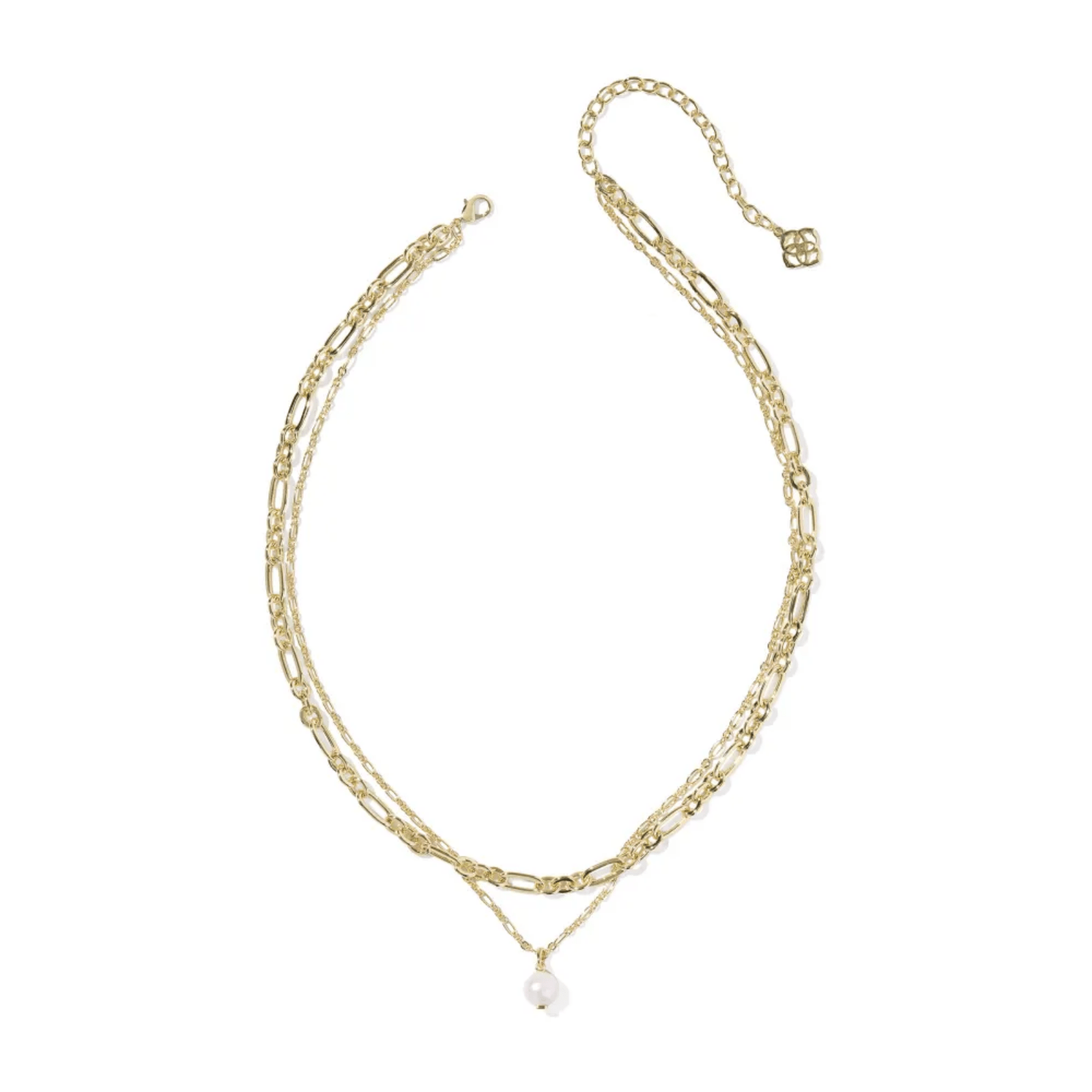 Ashton Pearl Multi - Strand Necklace - Lizzy G's Fine Gifts