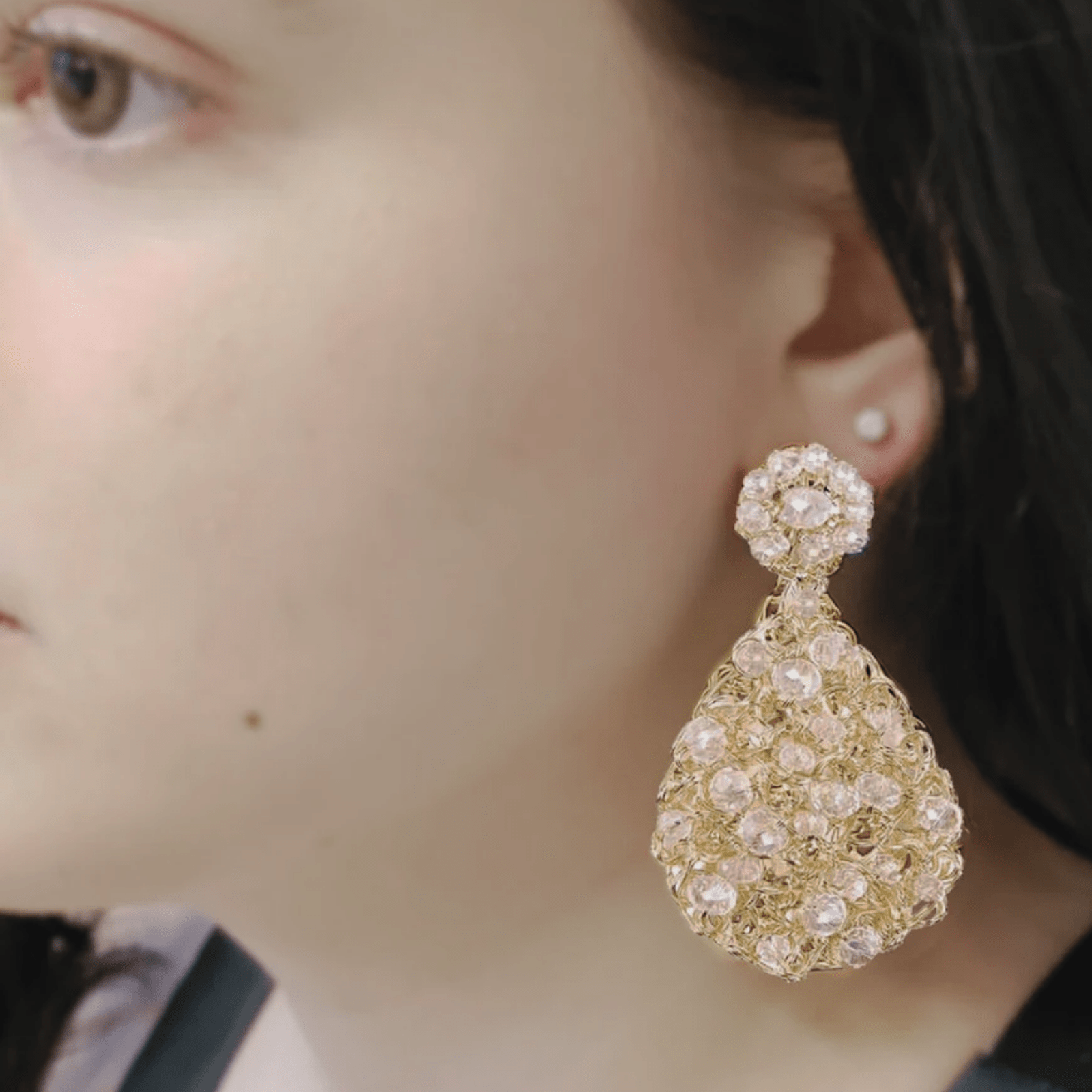 Aurora Crochet Earrings - Lizzy G's Fine Gifts