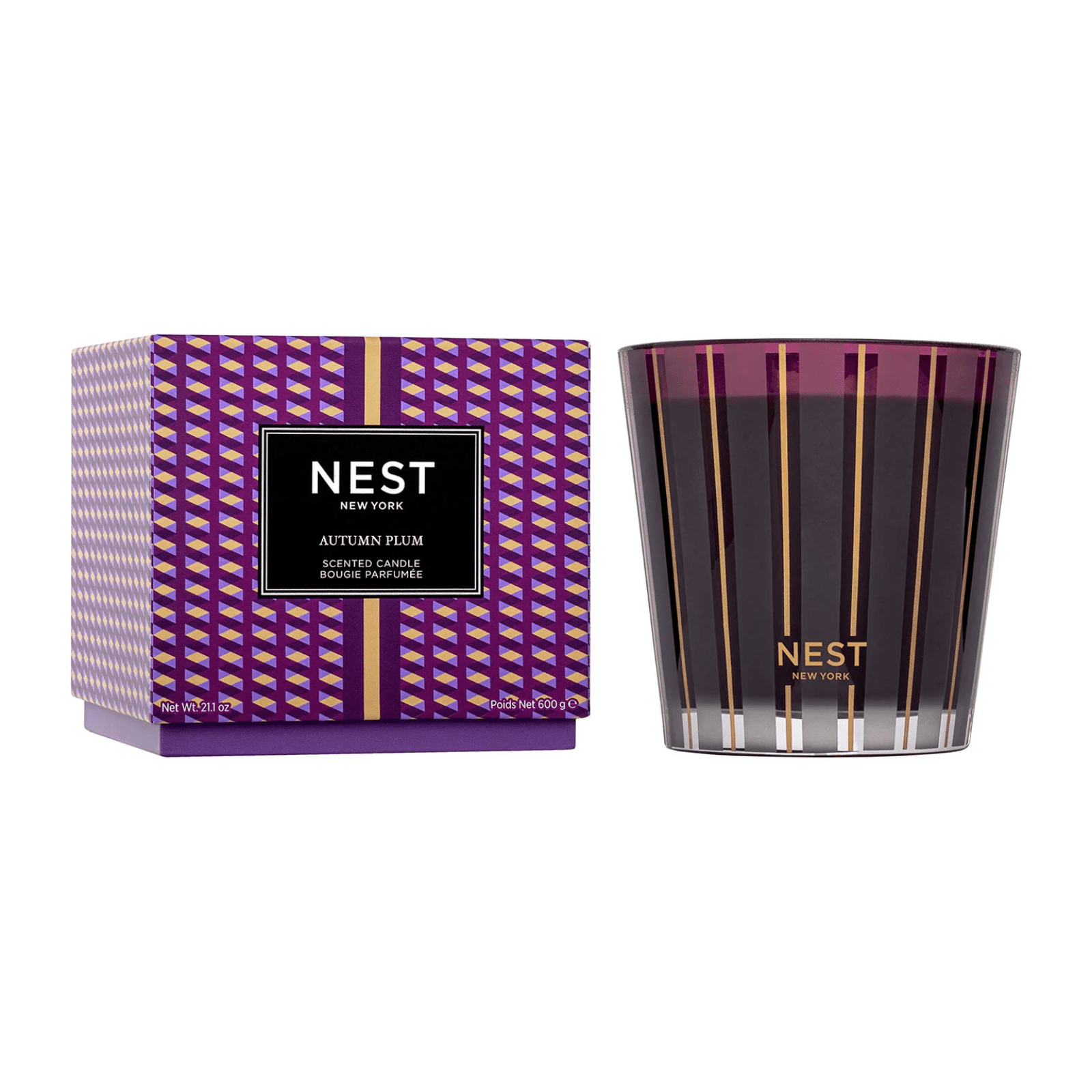 Autumn Plum 3 - Wick Candle - Lizzy G's Fine Gifts