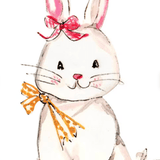 Baby Bunny Garden Stake - Lizzy G's Fine Gifts