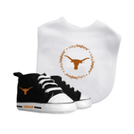 Baby Shoes & Bib Gift Set - Lizzy G's Fine Gifts