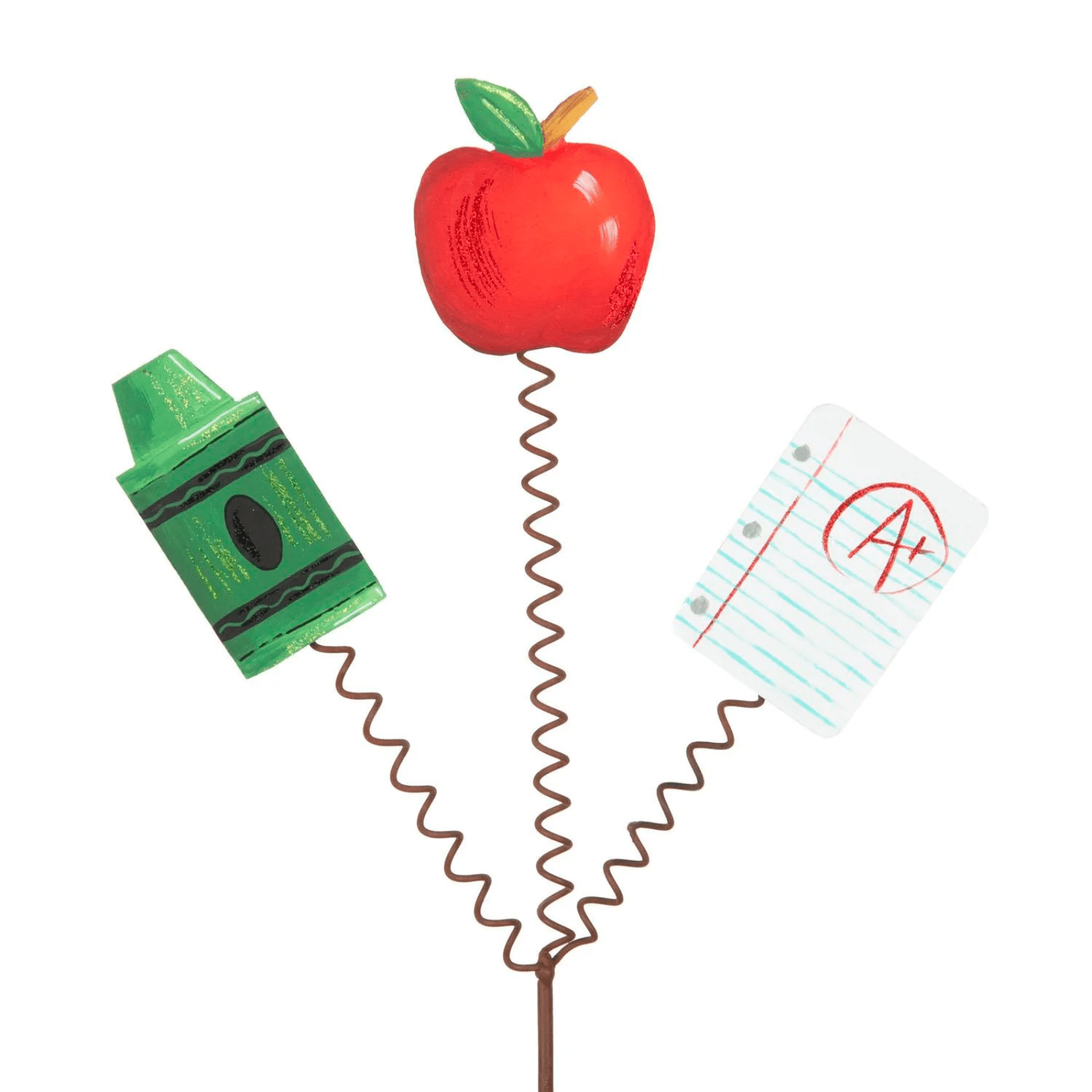 Back to School Trio Garden Stake - Lizzy G's Fine Gifts