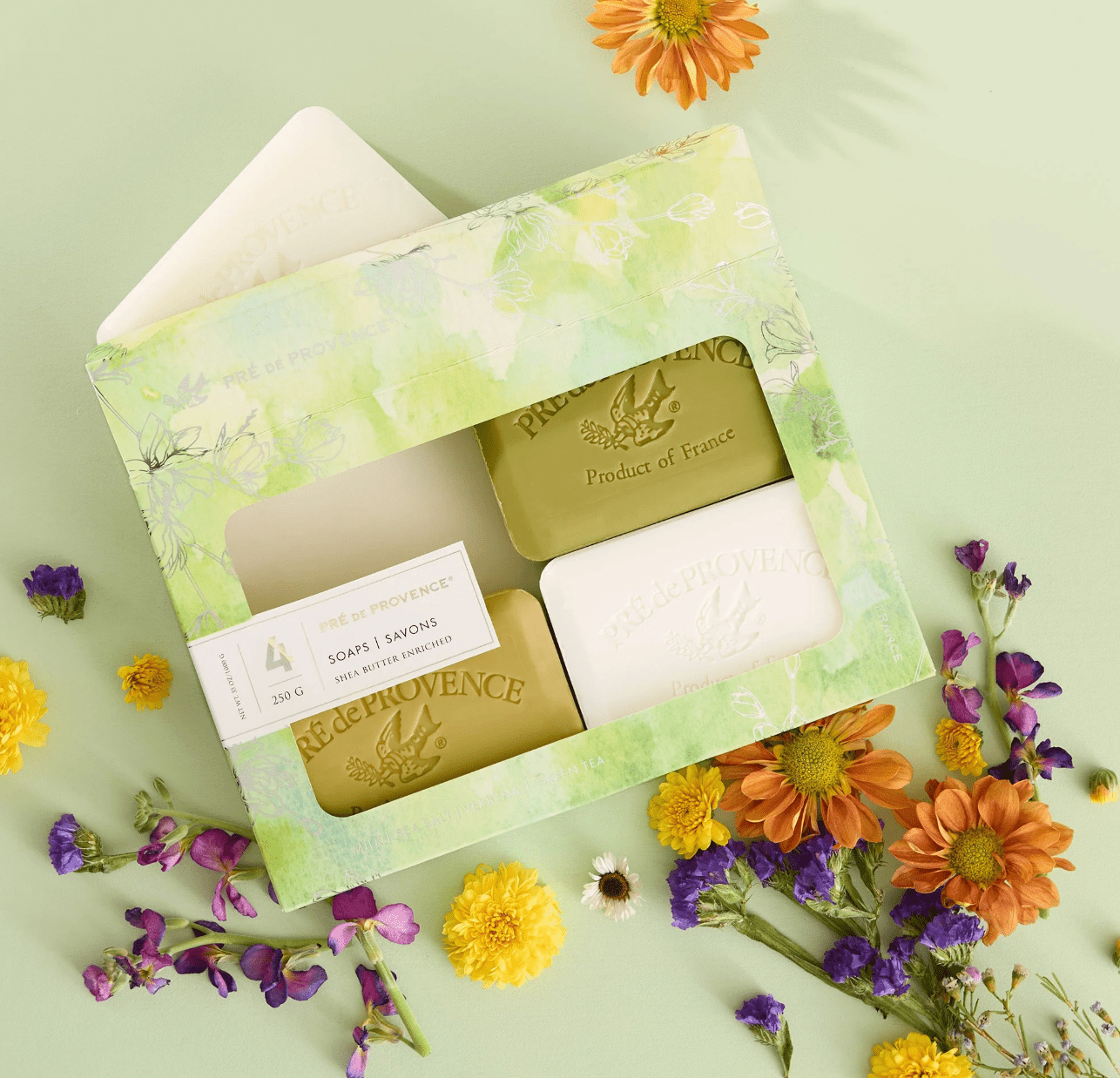 Bar Soap Best Sellers Set of 4 - 250G - Lizzy G's Fine Gifts
