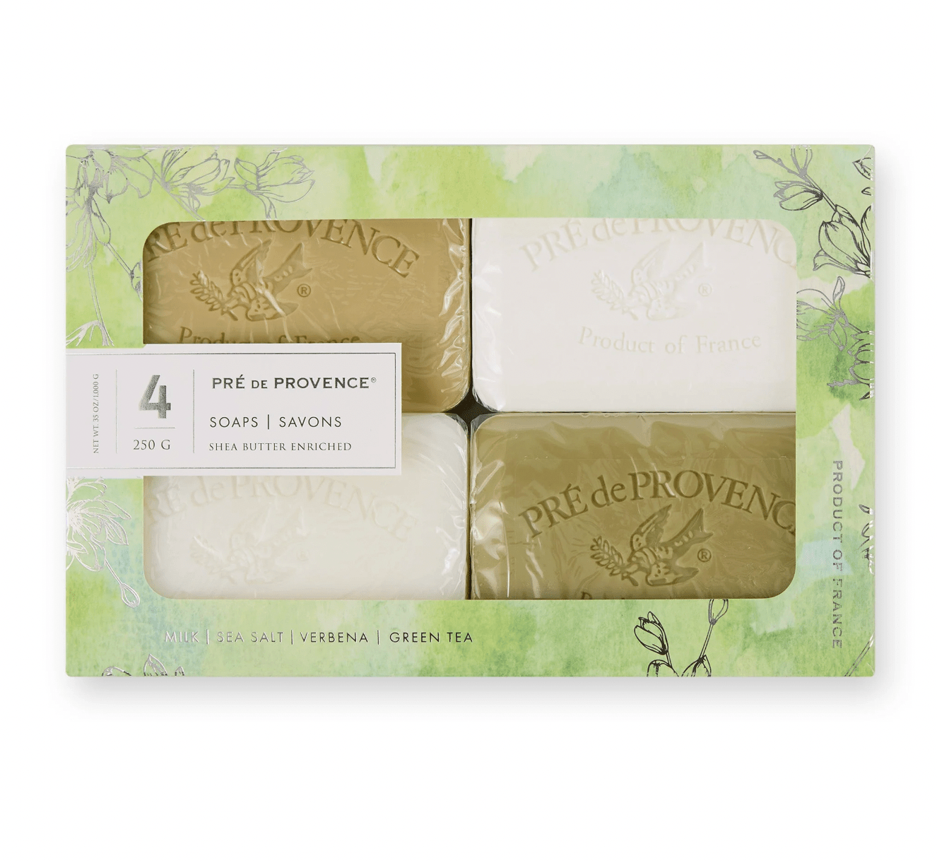 Bar Soap Best Sellers Set of 4 - 250G - Lizzy G's Fine Gifts