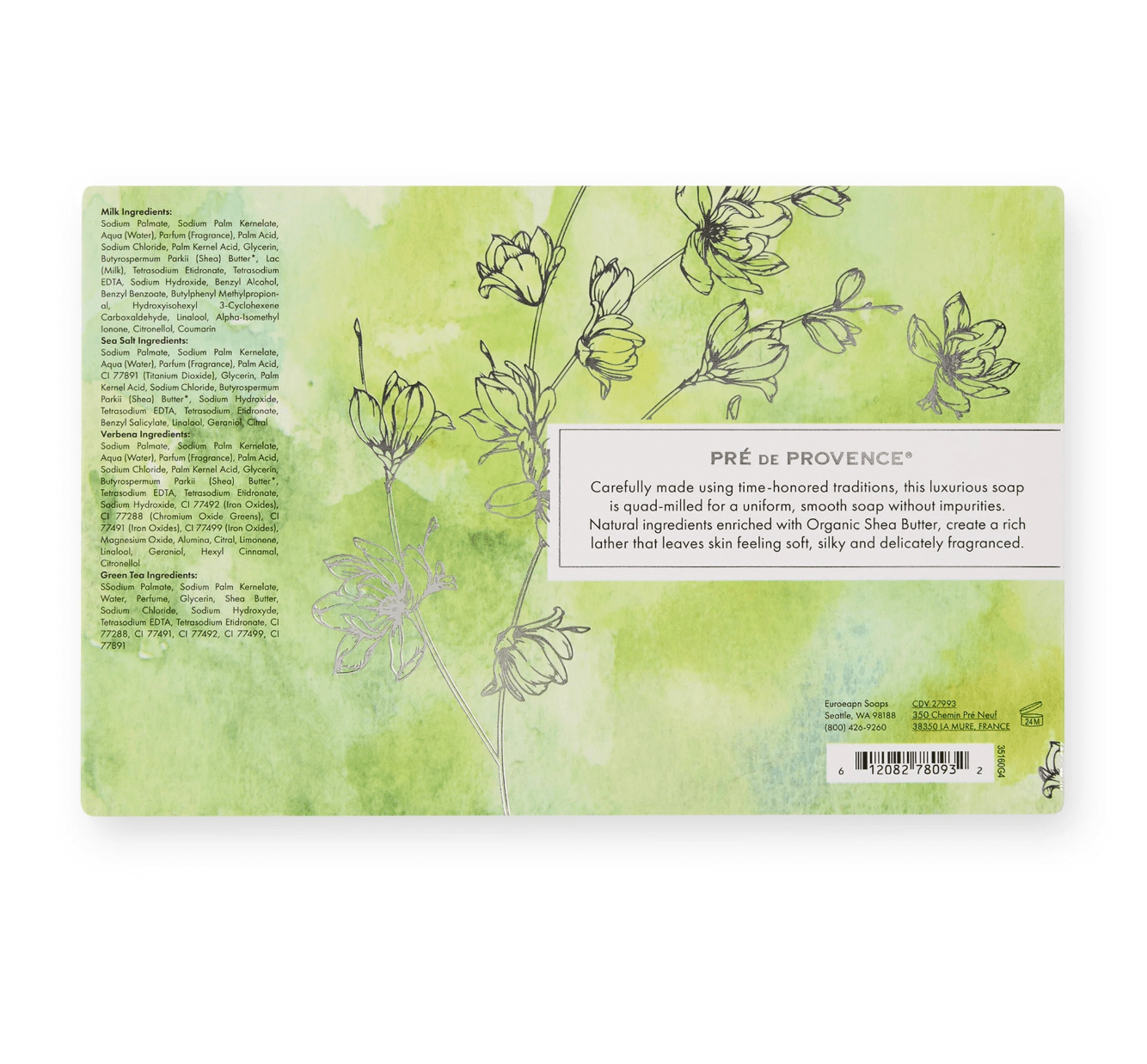 Bar Soap Best Sellers Set of 4 - 250G - Lizzy G's Fine Gifts