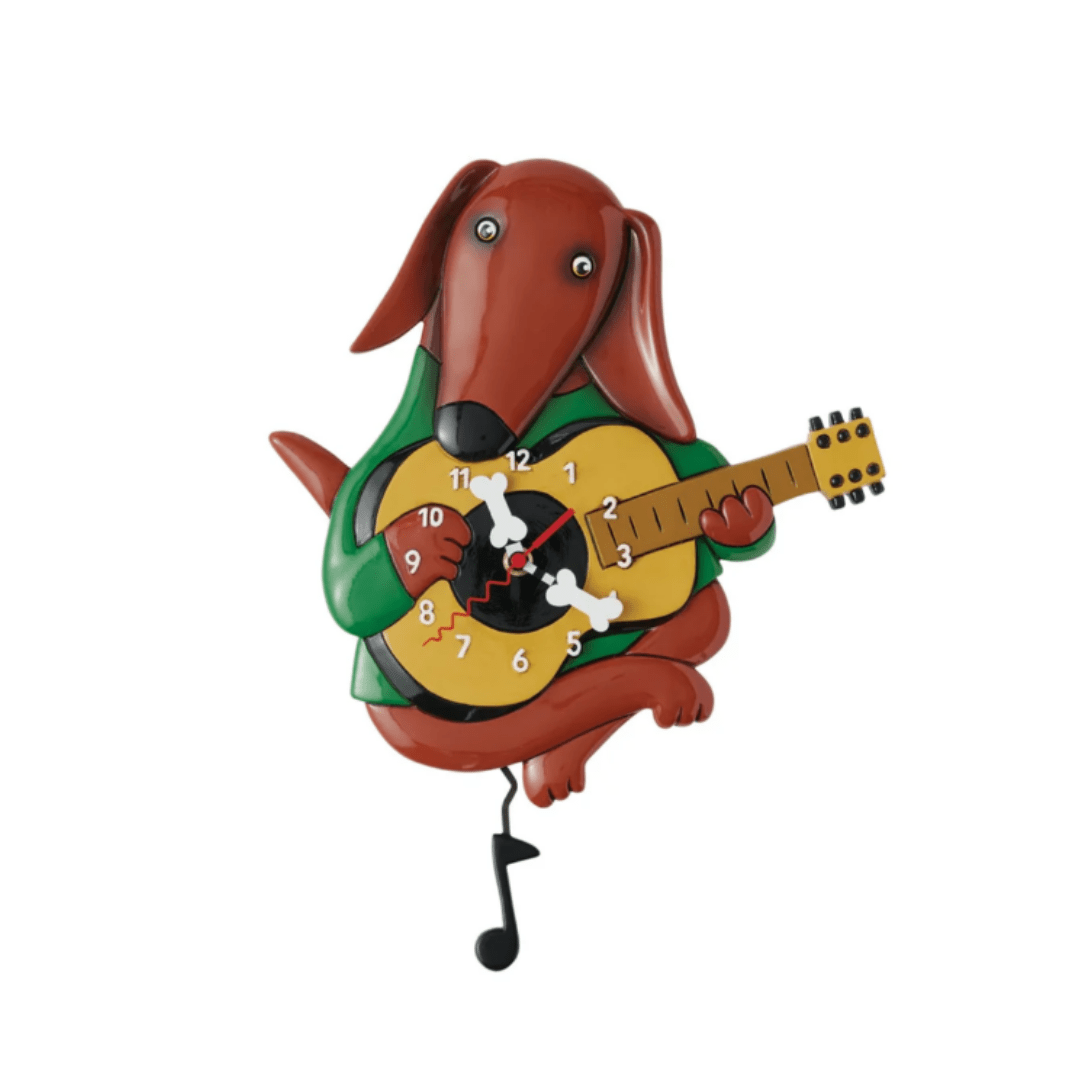 Barkoustic Dog Wall Clock - Lizzy G's Fine Gifts
