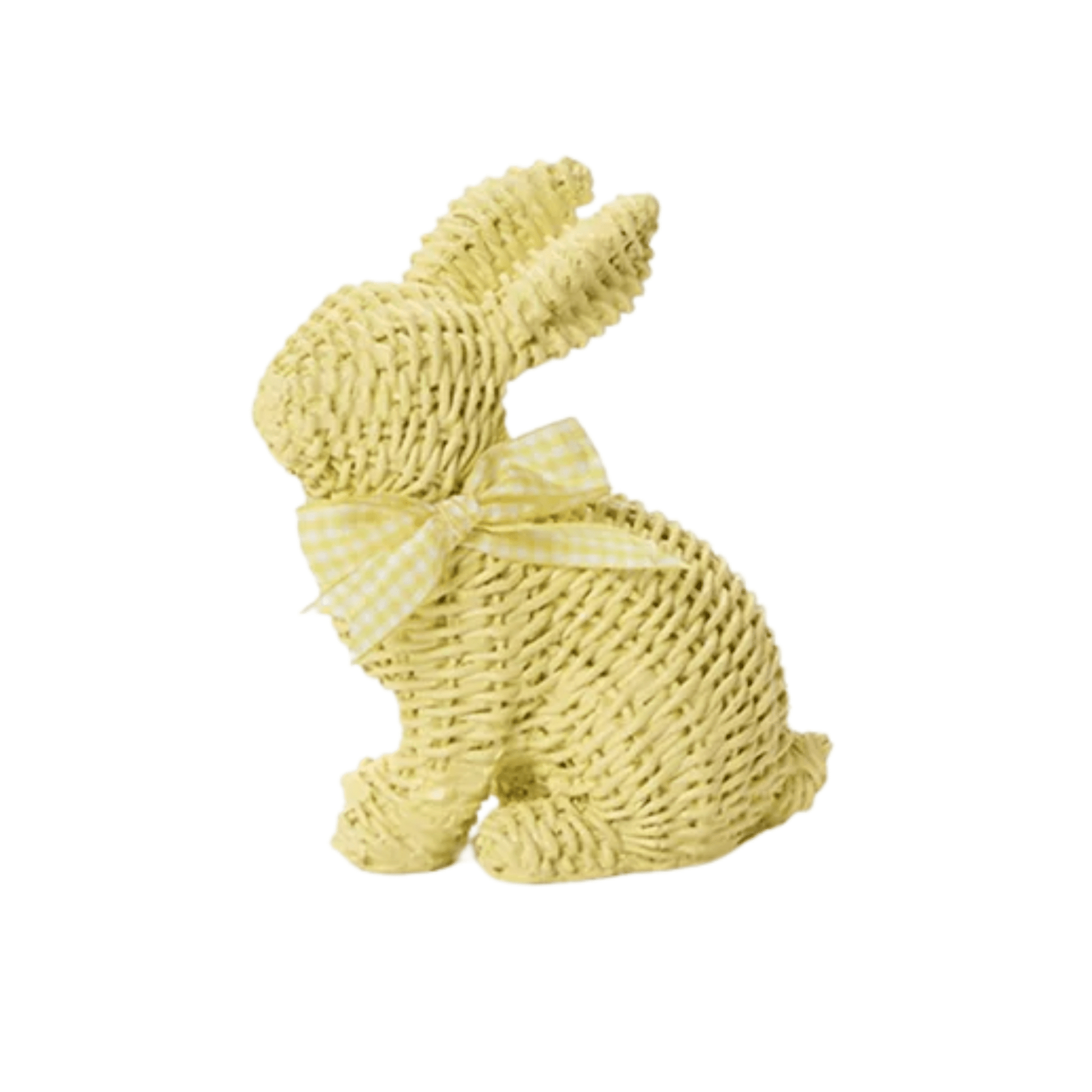 Basket Weave Bunny (Multiple Colors Available) - Lizzy G's Fine Gifts
