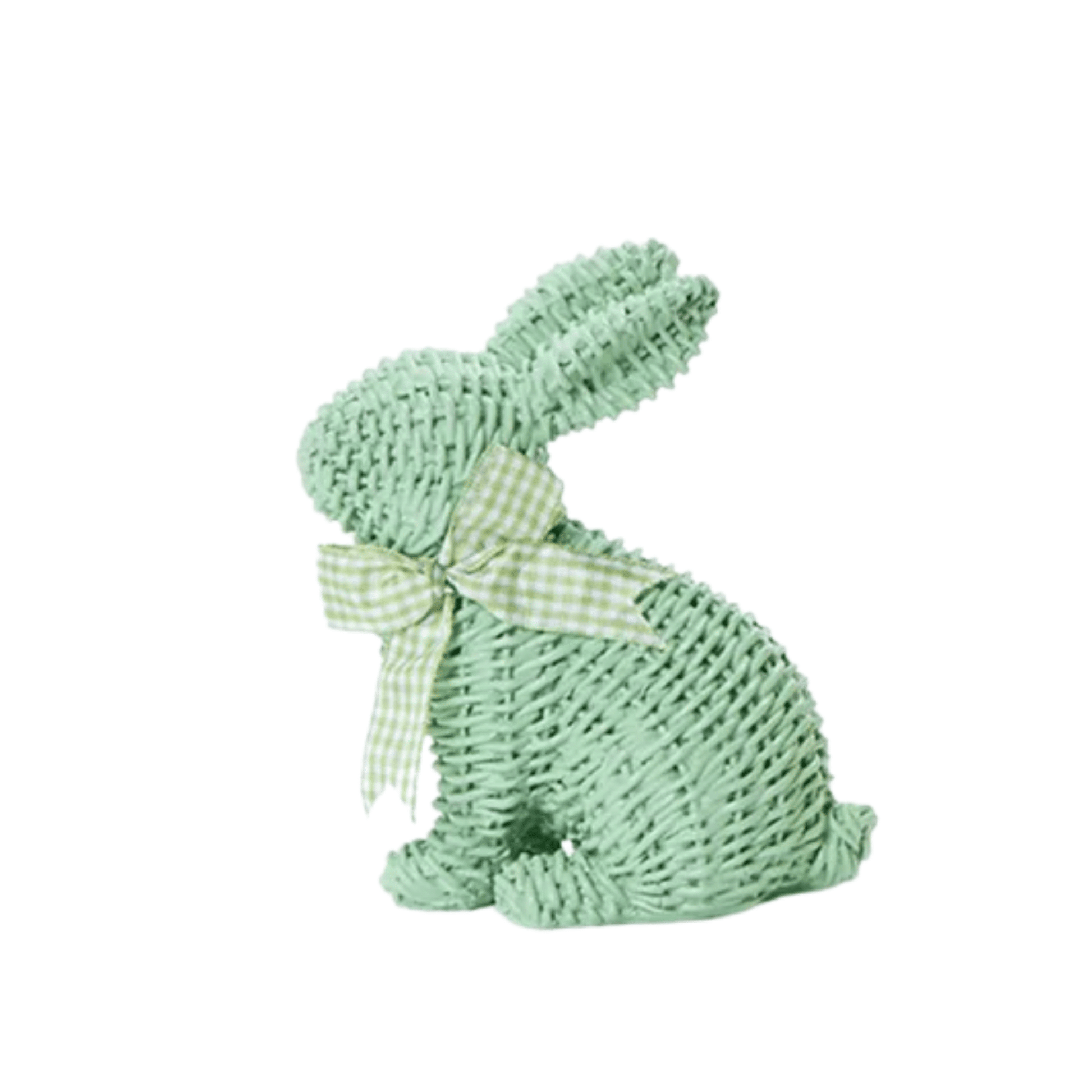 Basket Weave Bunny (Multiple Colors Available) - Lizzy G's Fine Gifts
