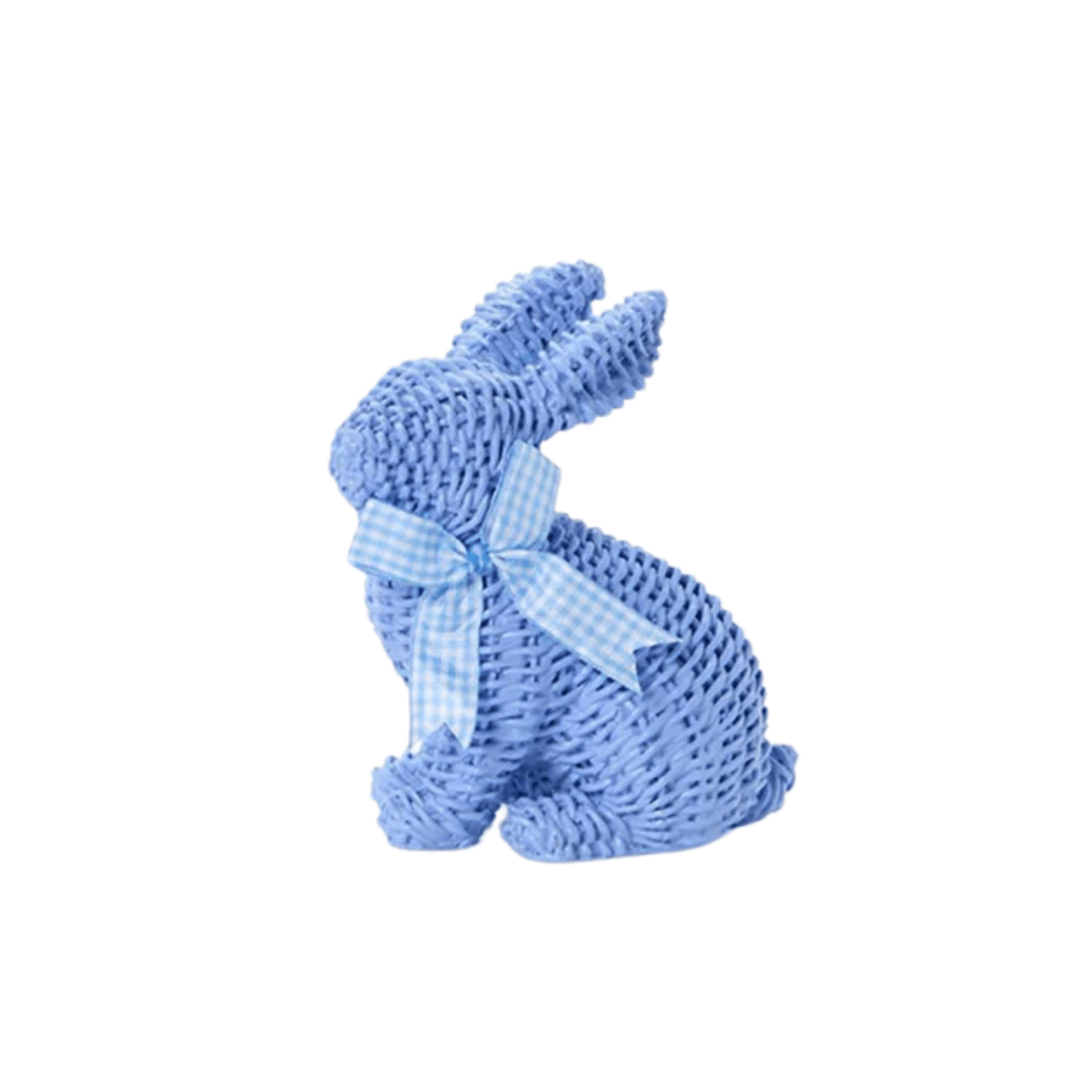 Basket Weave Bunny (Multiple Colors Available) - Lizzy G's Fine Gifts