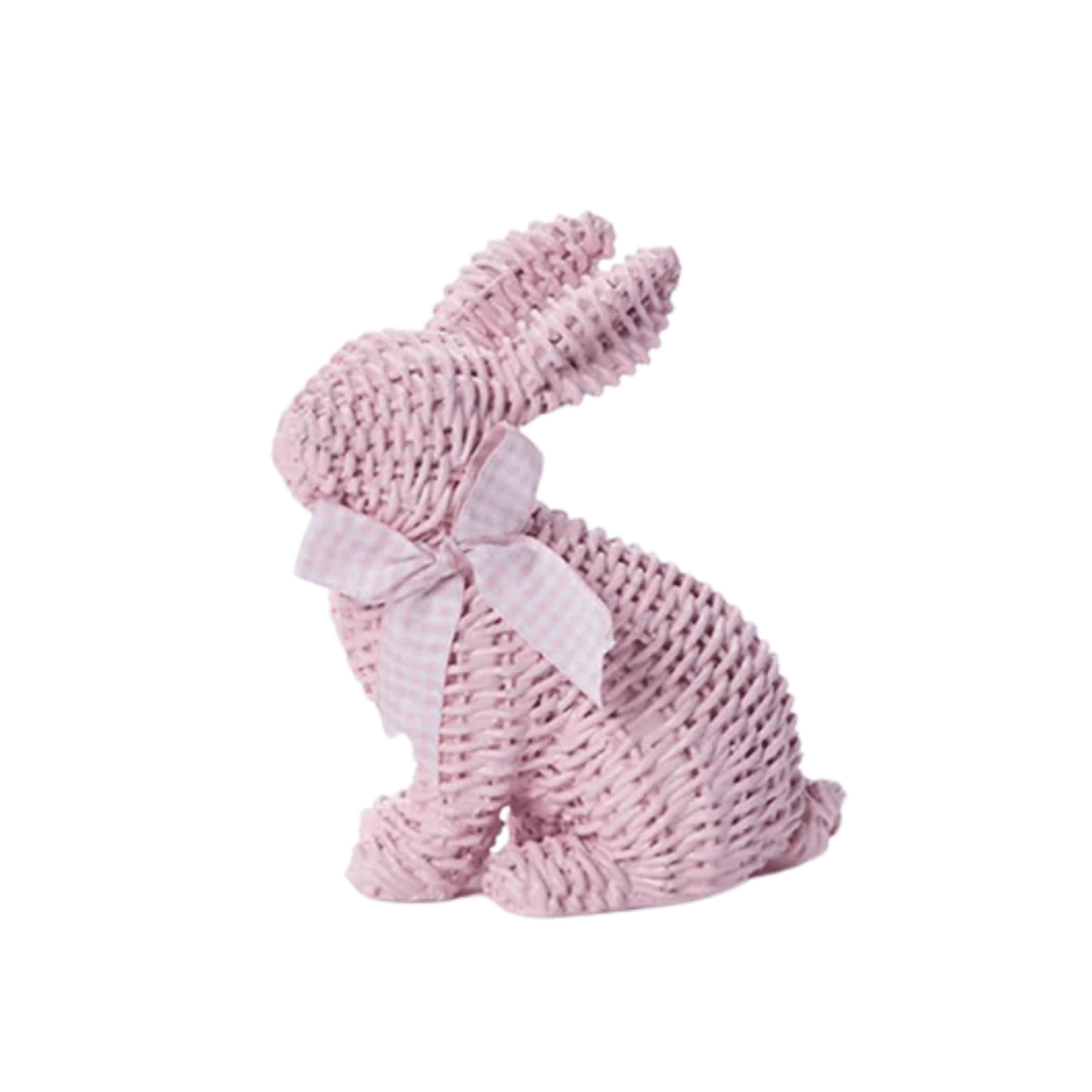 Basket Weave Bunny (Multiple Colors Available) - Lizzy G's Fine Gifts