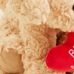 Be Mine Golden Dog Warmie - Lizzy G's Fine Gifts