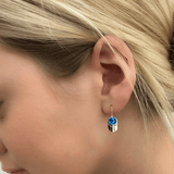 Bead Stacker Earrings - Oval - Lizzy G's Fine Gifts