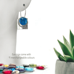 Bead Stacker Earrings - Square - Lizzy G's Fine Gifts