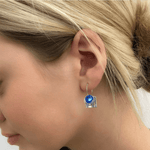 Bead Stacker Earrings - Square - Lizzy G's Fine Gifts
