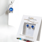 Bead Stacker Earrings - Square - Lizzy G's Fine Gifts