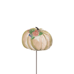 Beck's Autumn Feast Pumpkin Metal Decor - Lizzy G's Fine Gifts