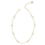 Believer Cross Mini Necklace - Gold - Lizzy G's Fine Gifts