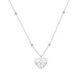 Believer Heart Drop Necklace - Lizzy G's Fine Gifts