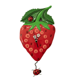 Berry Sweet Strawberry Wall Clock - Lizzy G's Fine Gifts