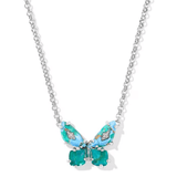 Bianca Butterfly Short Pendant Necklace - Lizzy G's Fine Gifts