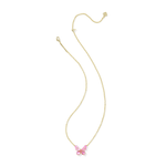 Bianca Butterfly Short Pendant Necklace - Lizzy G's Fine Gifts
