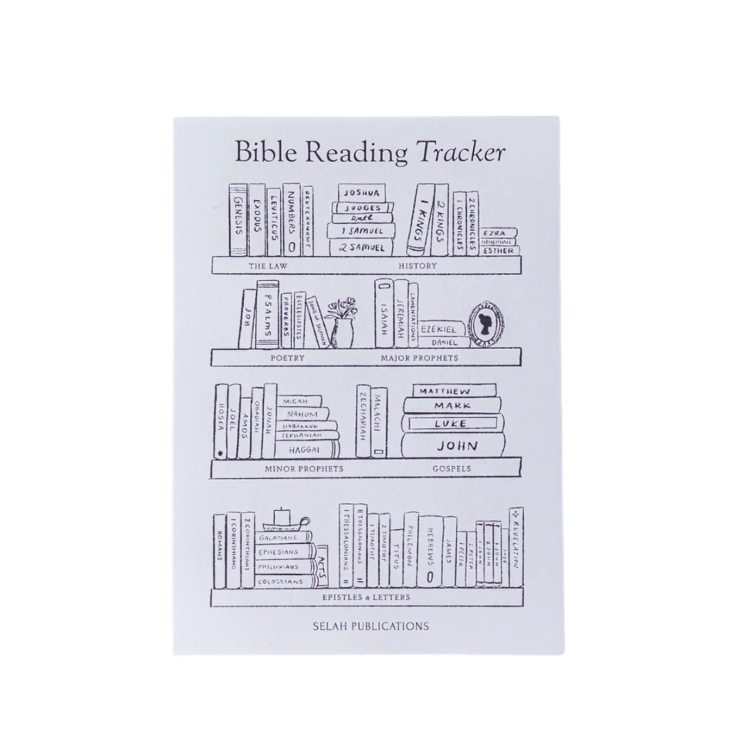 Bible Reading Tracker Sticker - Lizzy G's Fine Gifts