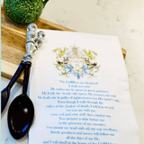 Bible Verse Dish Towel - Lizzy G's Fine Gifts