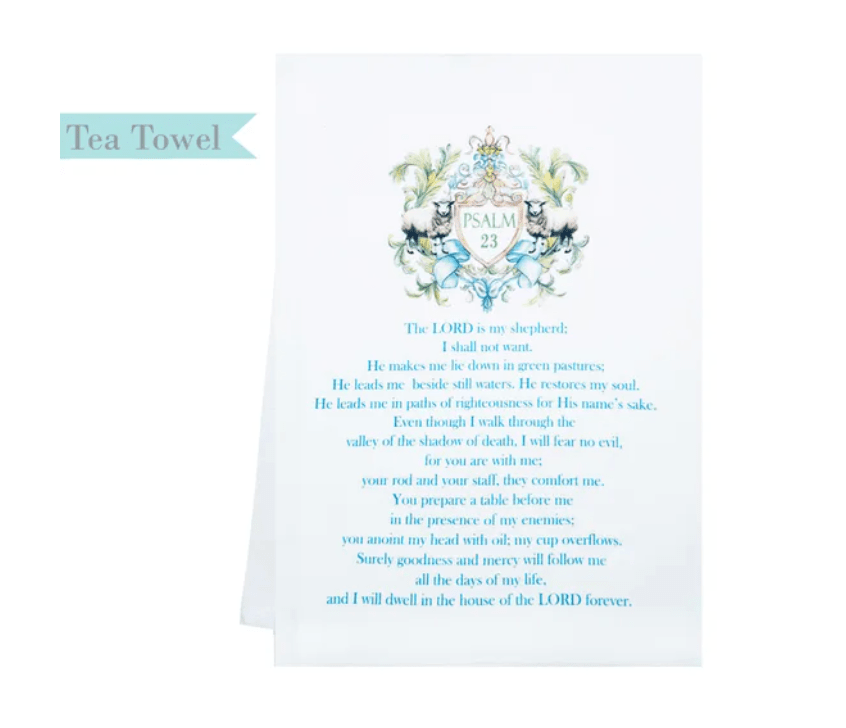 Bible Verse Dish Towel - Lizzy G's Fine Gifts