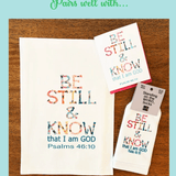 Bible Verse Dish Towel - Lizzy G's Fine Gifts
