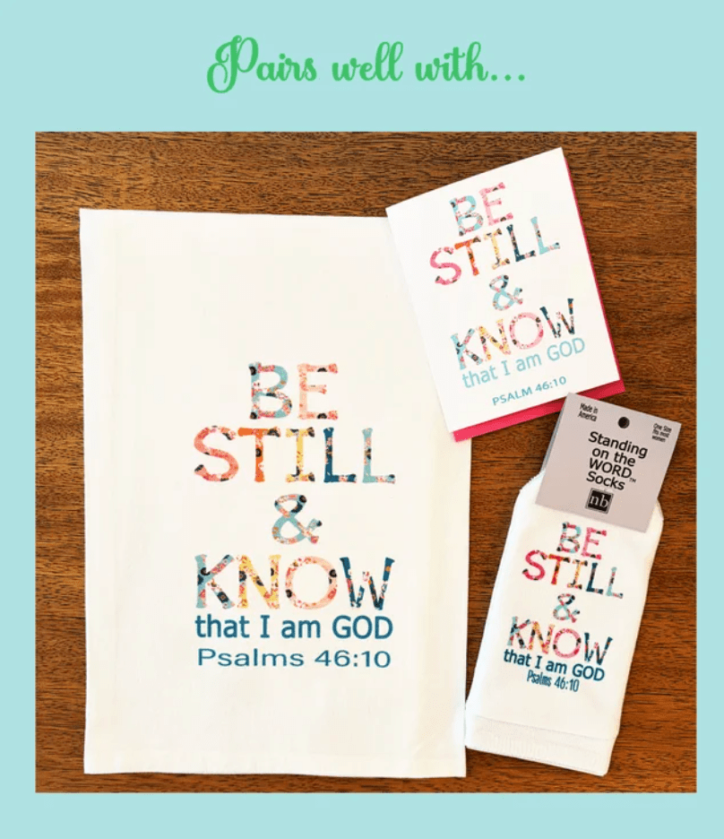 Bible Verse Dish Towel - Lizzy G's Fine Gifts