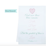 Bible Verse Dish Towel - Lizzy G's Fine Gifts