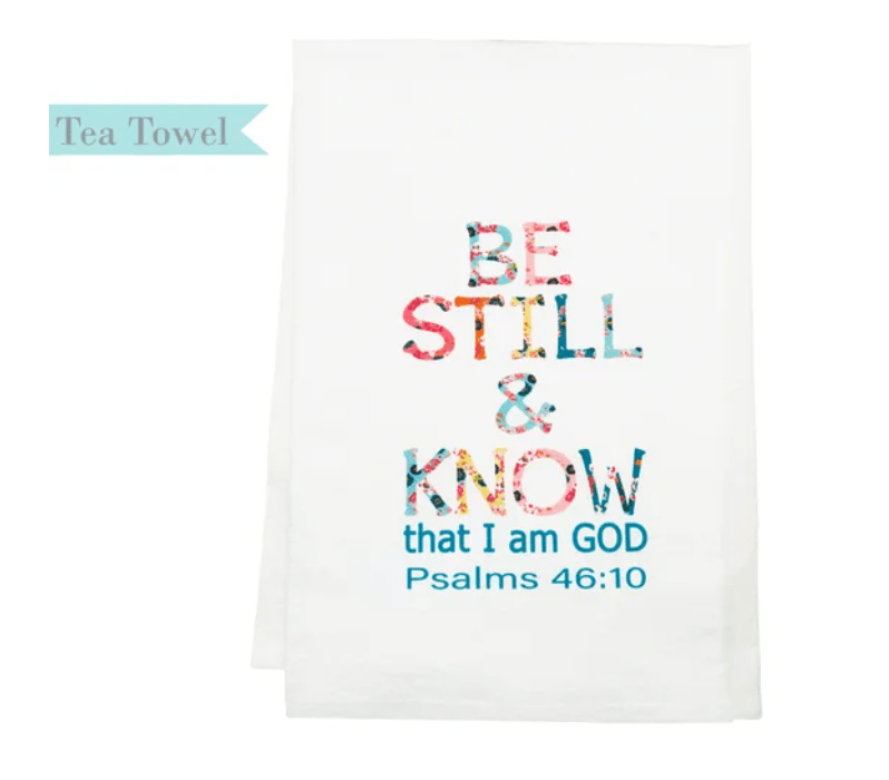 Bible Verse Dish Towel - Lizzy G's Fine Gifts
