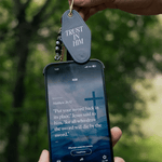 Bible Verse Interactive Keychain - Lizzy G's Fine Gifts