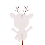 Big Head Reindeer Garden Stake - Lizzy G's Fine Gifts